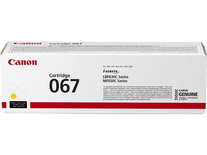 Canon 067 Y - Gelb - Toner