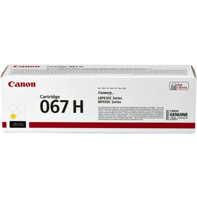 Canon 067H Y - Gelb - Toner - Hohe Kapazität