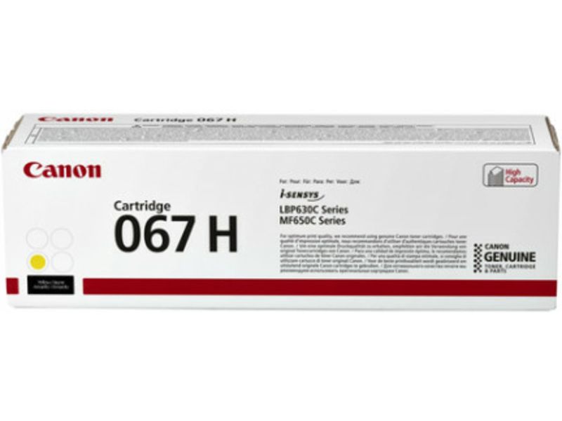 Canon 067H Y - Gelb - Toner - Hohe Kapazität