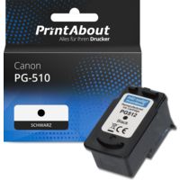 Druckerpatrone kompatibel mit Canon PG-510 - Schwarz