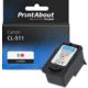 Druckerpatrone kompatibel mit Canon CL-511 - 3-farbig