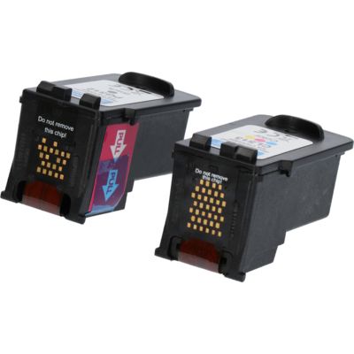 Druckerpatrone kompatibel mit Canon PG-510 + CL-511 - Schwarz + 3 Farben - Multipack