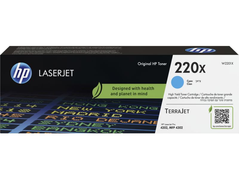HP 220X (W2201X) - Cyan - Toner - Hohe Kapazität