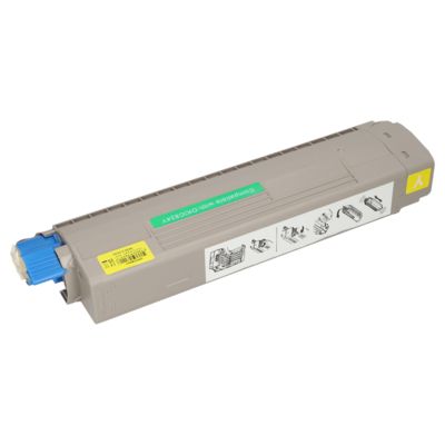 Toner kompatibel mit OKI 47095701 - Gelb