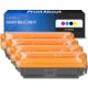 Toner kompatibel mit Canon 064H BK/C/M/Y - 4-farbig - Hohe Kapazität - Multipack