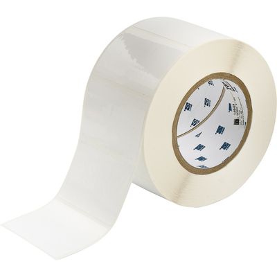 Brady THT-19-483-1 Etikett Polyester glänzend weiß (76,2 x 50,8 mm)
