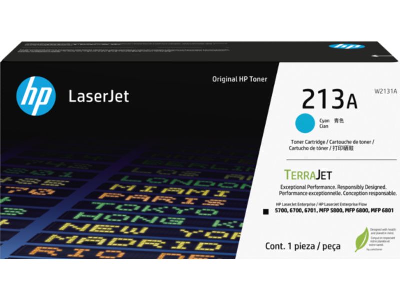 HP 213A (W2131A) - Cyan - Toner - Normale Kapazität