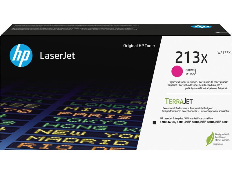 HP 213X (W2133X) - Magenta - Toner - Hohe Kapazität