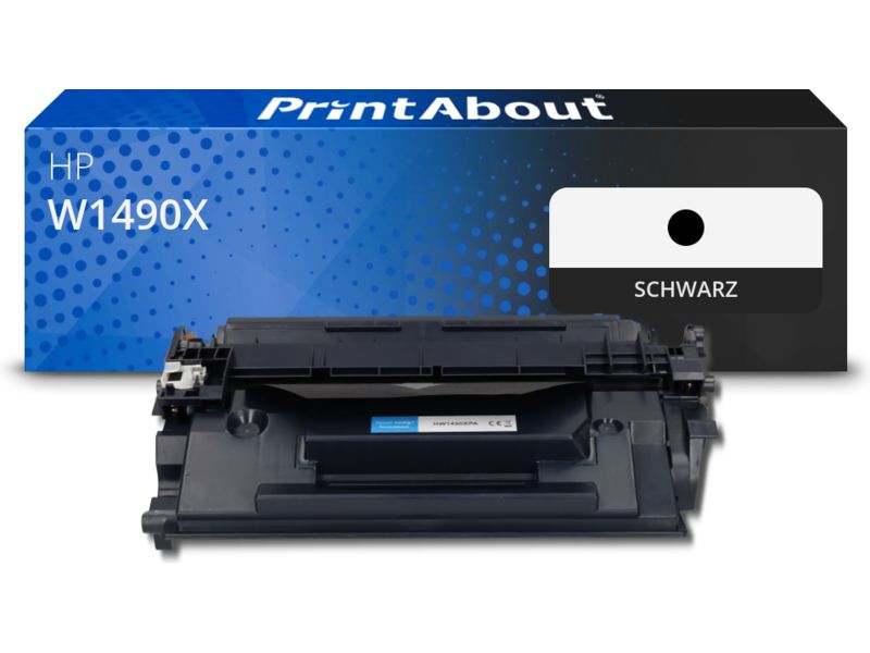 PrintAbout Toner W1490X (149X) Schwarz Hohe Kapazität für HP