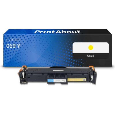 Toner kompatibel mit Canon 069 Y - Gelb