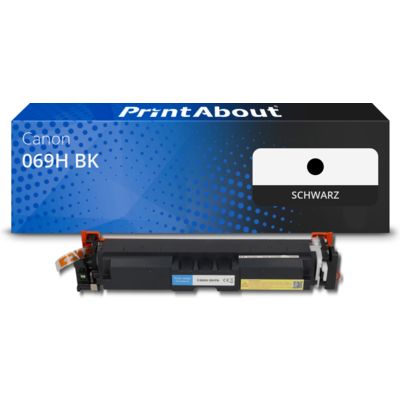 Toner kompatibel mit Canon 069H BK - Schwarz - Hohe Kapazität