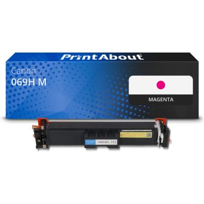 Toner kompatibel mit Canon 069H M - Magenta - Hohe Kapazität