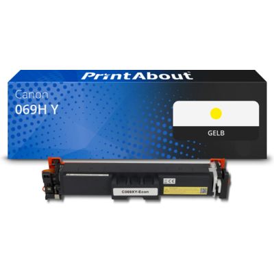 Toner kompatibel mit Canon 069H Y - Gelb - Hohe Kapazität