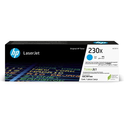 HP 230X (W2301X) - Cyan - Toner - Hohe Kapazität