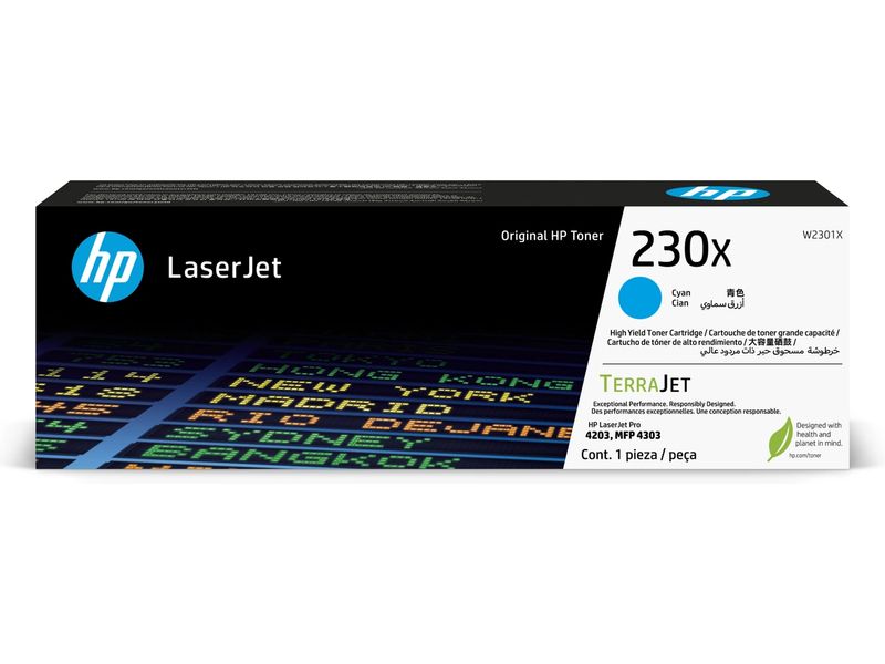 HP 230X (W2301X) - Cyan - Toner - Hohe Kapazität
