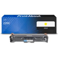 Toner kompatibel mit HP 220X (W2202X) - Gelb - Hohe Kapazität