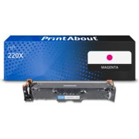 Toner kompatibel mit HP 220X (W2203X) - Magenta - Hohe Kapazität