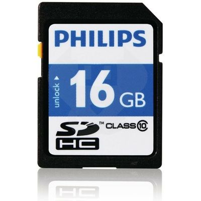 Philips SDHC CLASS 10 16GB - SD-Karte