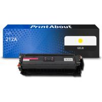 Toner kompatibel mit HP 212A (W2122A) - Gelb