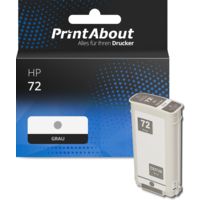 Druckerpatrone kompatibel mit HP 72 (C9374A) - Grau