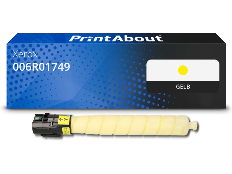 PrintAbout Toner 006R01749 Gelb für Xerox