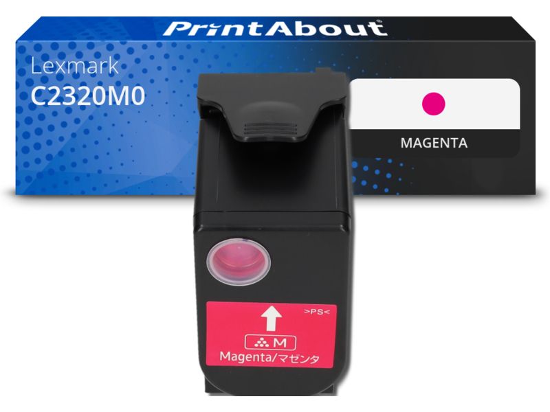 PrintAbout Toner C2320M0 Magenta für Lexmark