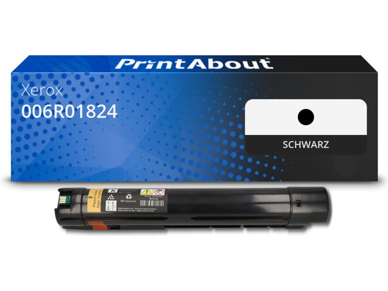 PrintAbout Toner 006R01824 Schwarz Hohe Kapazität für Xerox
