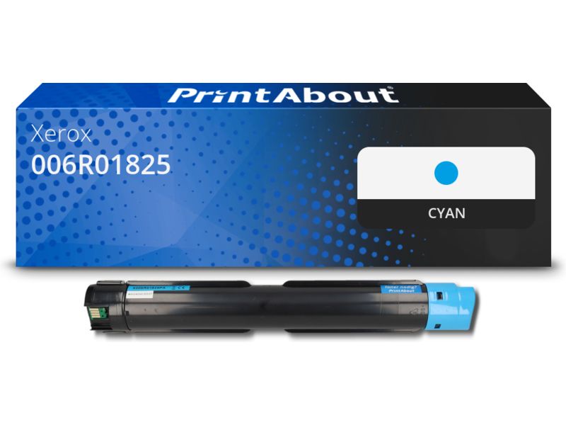 PrintAbout Toner 006R01825 Cyan Hohe Kapazität für Xerox