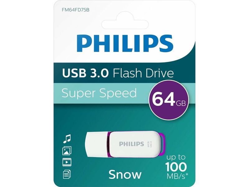 Philips USB 3.0 Snow 64GB - USB-Stick