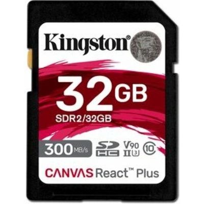 Kingston Canvas React Plus SDHC 32GB - SD-Karte
