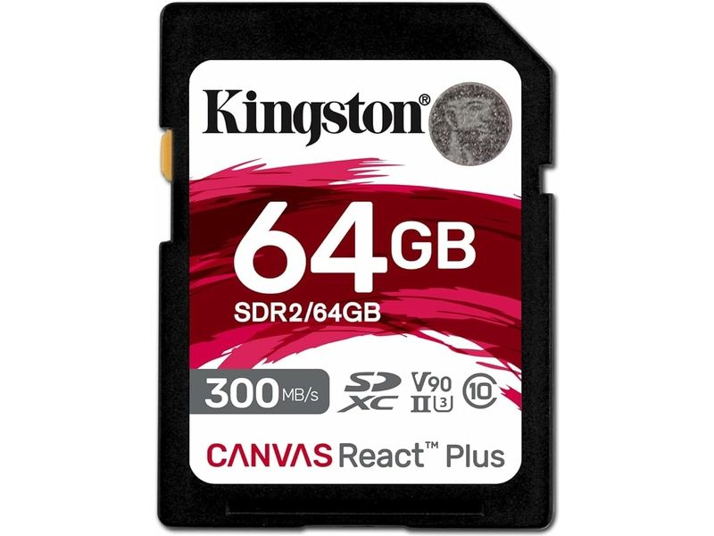 Kingston Canvas React Plus SDXC 64GB - SD-Karte