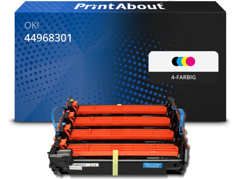 PrintAbout Trommel 44968301 4-farbig für OKI