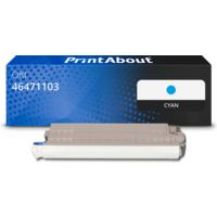 Toner kompatibel mit OKI 46471103 - Cyan