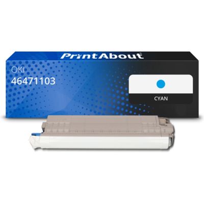 Toner kompatibel mit OKI 46471103 - Cyan