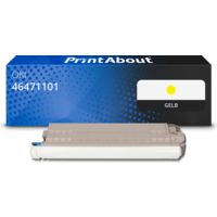 Toner kompatibel mit OKI 46471101 - Gelb