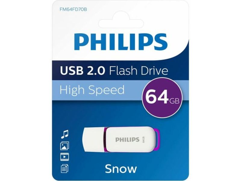 Philips USB 2.0 Snow 64GB - USB-Stick