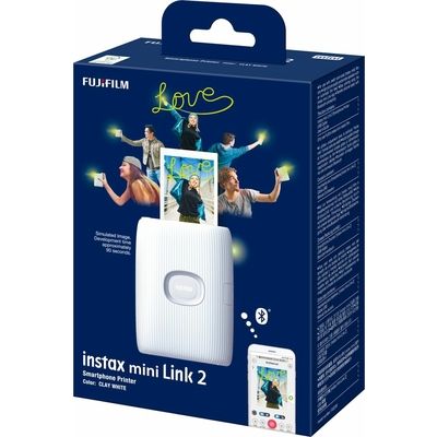 Fujifilm Instax Mini Link 2 Weißer Taschendrucker