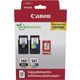 Canon PG-560 + CL-561 photo value pack (PG-560 / CL-561) - Schwarz + 3 Farben - Druckerpatrone - Multipack