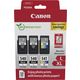 Canon PG-540L + PG-540L + CL 541XL photo value pack - Schwarz + 3 Farben - Druckerpatrone - Multipack