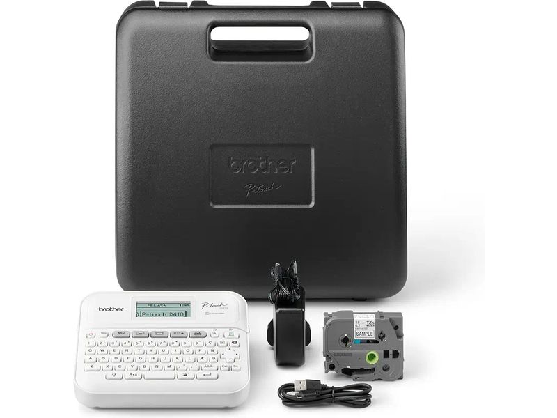 Brother PT-D410VP + Draagkoffer - Etikettendrucker Image