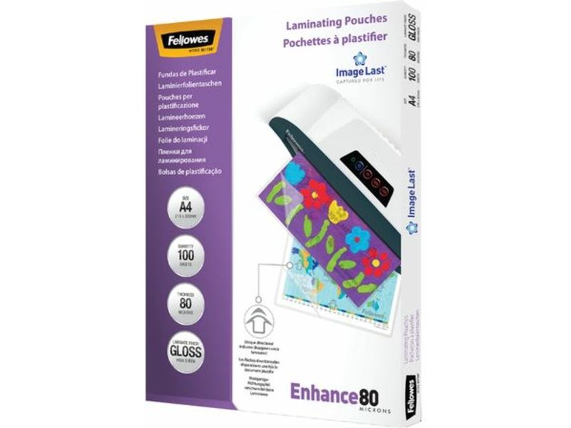 Fellowes ImageLast  (A4) - 2 x 80 Mikrometer - Laminierhülle