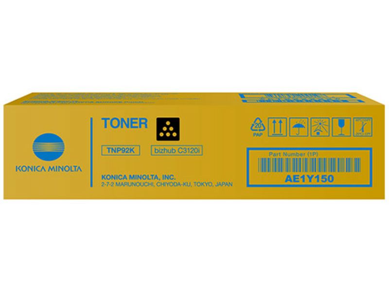 Konica Minolta TNP-92K (AE1Y150) - Schwarz - Toner
