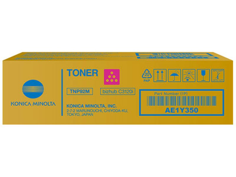 Konica Minolta TNP-92 (AE1Y350) - Magenta - Toner