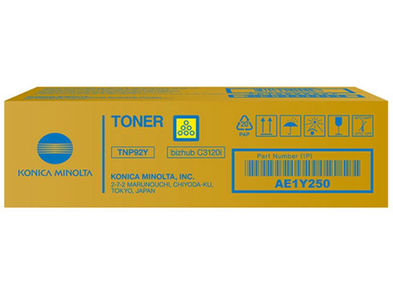 Konica Minolta TNP-92Y (AE1Y250) - Gelb - Toner