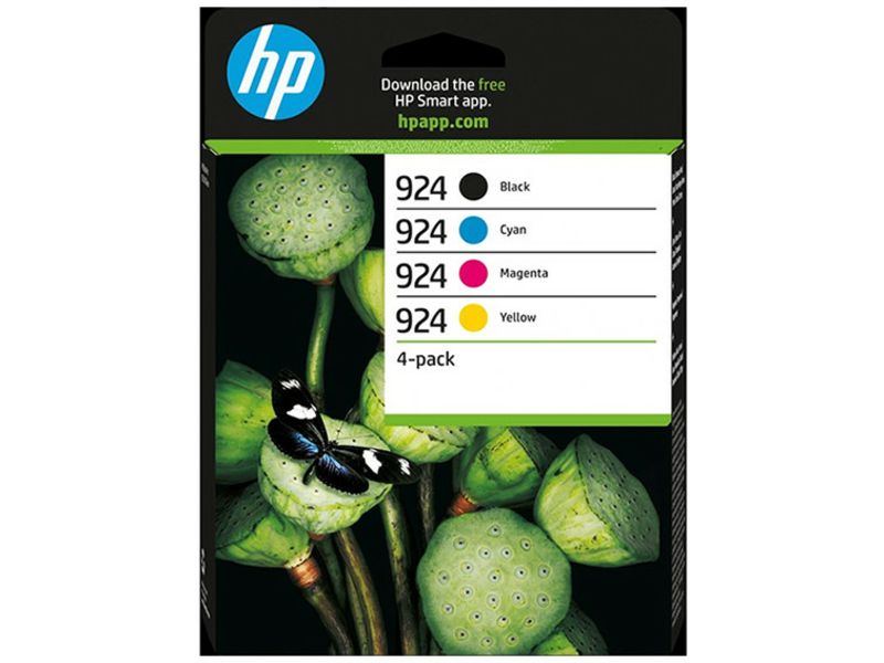 HP 924 (6C3Z1NE) - 4-farbig - Druckerpatrone - Multipack