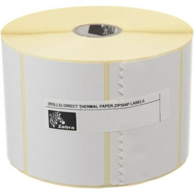 Zebra 880239-076D (Z-Select 2000D) - (102 mm x 76 mm) 12 Rollen - Schwarz auf weiß - Etikett