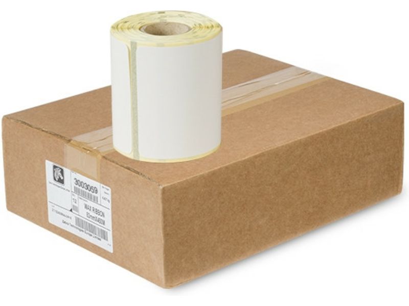 Zebra 3003059 (Z-Select 2000D) - (50,8 mm x 50,8 mm) 20 Rollen - Schwarz auf weiß - Etikett