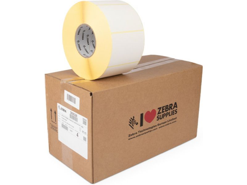 Zebra 3006326 (Z-Select 2000T) - (102 mm x 76 mm) 4 Rollen - Schwarz auf weiß - Etikett