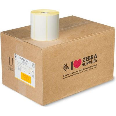Zebra 800274-205 (Z-Select 2000T) - (102 mm x 51 mm) 12 Rollen - Schwarz auf weiß - Etikett