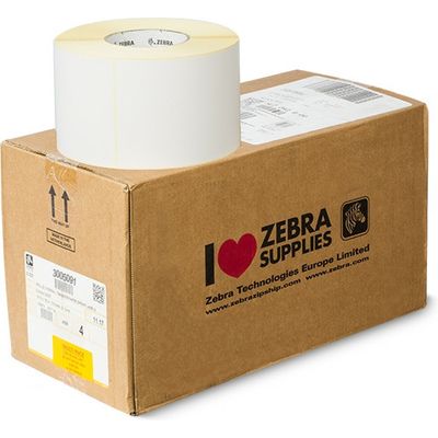 Zebra 3005091 - (150 mm x 100 mm) 4 Rollen - Schwarz auf weiß - Etikett